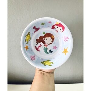 Children's Mermaid Melamine‎ Plastic kids snack bowl